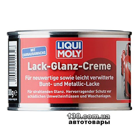Поліроль Liqui Moly Lack-glanz-creme 0,3 кг для лакових емалей