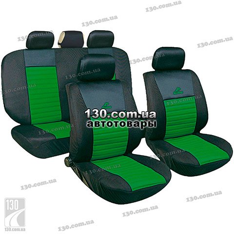 Автомобільні чохли Milex Tango P+T Green на передні і задні сидіння колір зелений