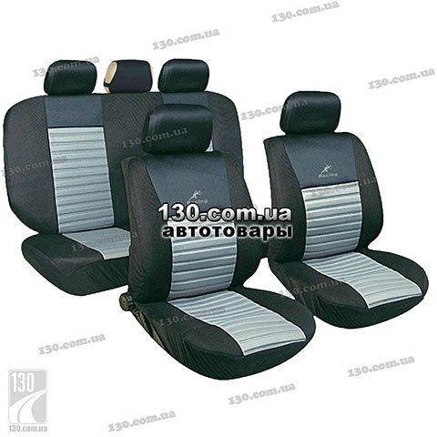 Автомобильные чехлы Milex Tango P+T Grey на передние и задние сидения цвет серый