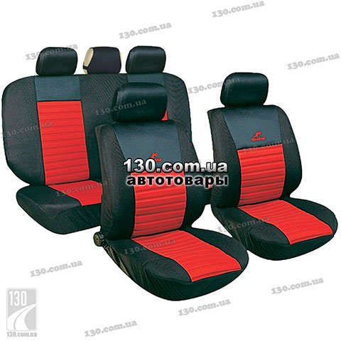Автомобильные чехлы Milex Tango P+T Red на передние и задние сидения цвет красный