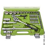 Car tool kit Alloid NG-4055P 1/4", 1/2", 55 pcs.
