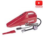 Автопылесос с компрессором Coido 6022 c манометром