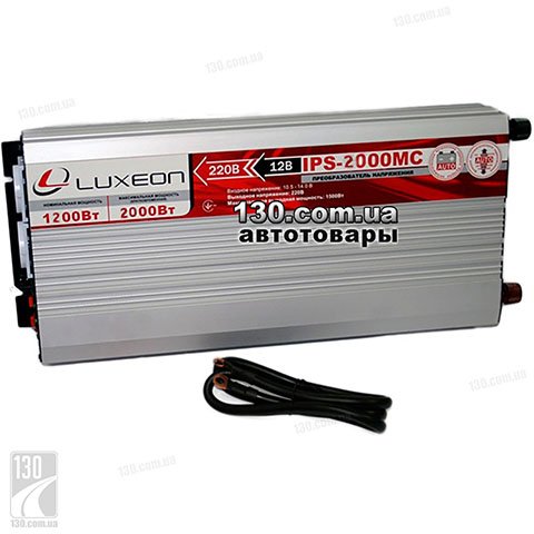 Car voltage converter Luxeon IPS-2000MC 12/220 V 2000 W