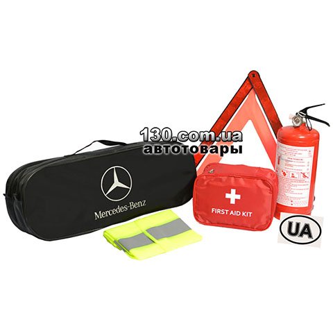 Poputchik 01-023-Е — набор автомобилиста с сумкой «евростандарт» черный для Mercedes-Benz