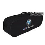 Cars owner set with a bag Poputchik 01-083-l black for BMW