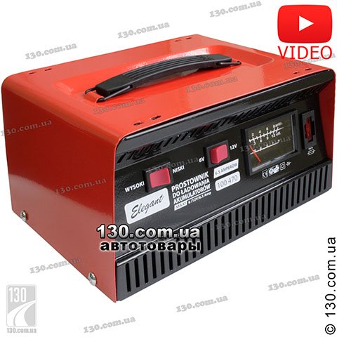 Elegant Maxi 100 470 — charger 6.5 A for car and motorcycle battery