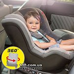 Child car seat with ISOFIX HEYNER MultiFix TWIST Koala Grey (782 120)