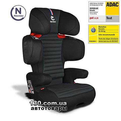 Child car seat with ISOFIX Renolux Renofix Carbon