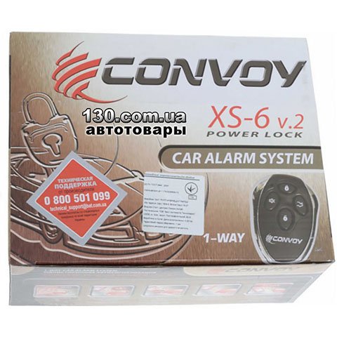 Convoy XS-6 v.2 — автосигнализация с односторонней связью