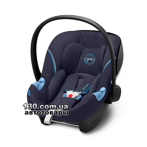 Cybex Aton M i-Size Navy Blue navy blue — baby car seat