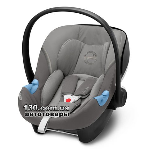 Cybex Aton M i-Size Soho Grey mid grey — baby car seat