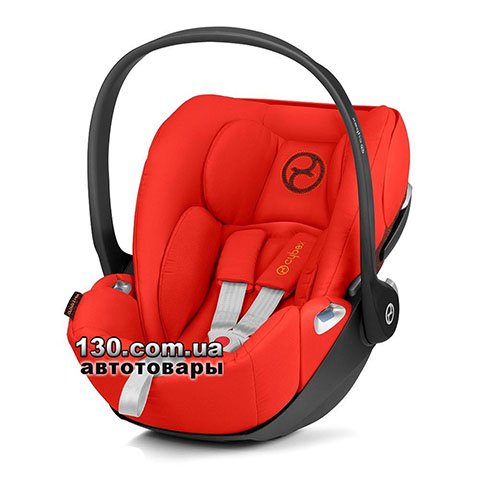 Cybex Cloud Z i-Size Autumn Gold burnt red — baby car seat