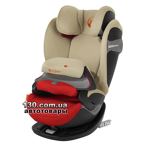 Child car seat with ISOFIX Cybex Pallas S-fix / Autumn Gold burnt red