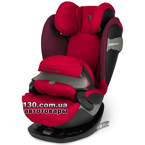 Child car seat with ISOFIX Cybex Pallas S-fix / Ferrari Racingl Red red