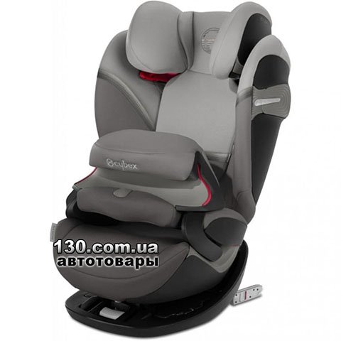 Child car seat with ISOFIX Cybex Pallas S-fix Soho Grey mid grey