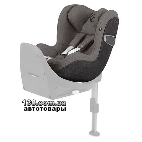 Baby car seat Cybex Sirona Z i-Size Plus Soho Grey mid grey