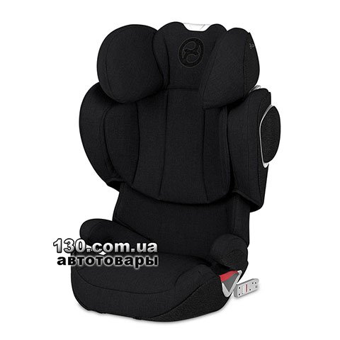 Child car seat with ISOFIX Cybex Solution Z i-Fix Plus Deep Black black