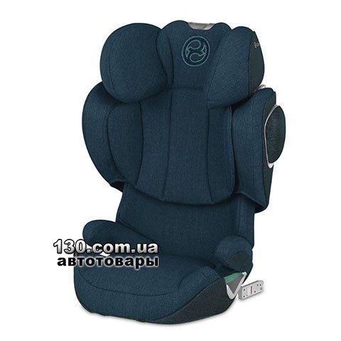 Child car seat with ISOFIX Cybex Solution Z i-Fix Plus Mountain Blue turquoise