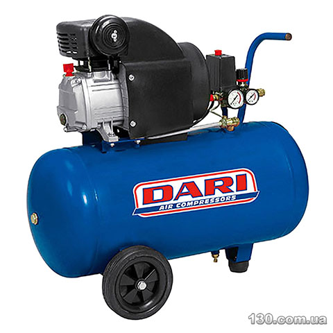 Direct drive compressor with receiver DARI SMART50-210-220-ITALY