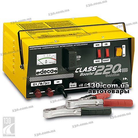 DECA CLASS BOOSTER 220A — пуско-зарядное устройство 12 / 24 В, 20 А, старт 230 А