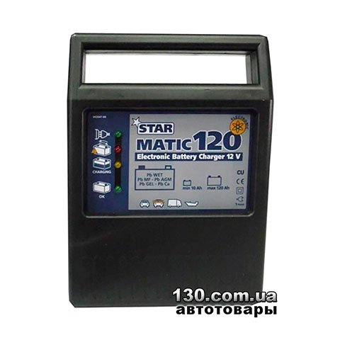 Автоматичний зарядний пристрій DECA STAR MATIC 120 12 В, 9 А