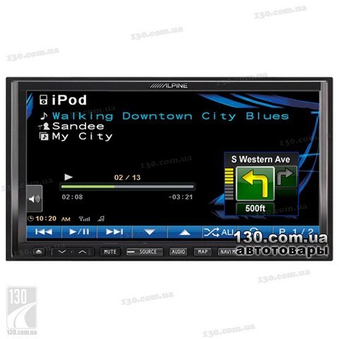 Alpine INA-W900BT — DVD/USB автомагнитола с GPS навигацией и Bluetooth