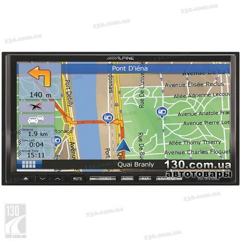 Alpine INA-W910R — DVD/USB автомагнитола с GPS навигацией и Bluetooth
