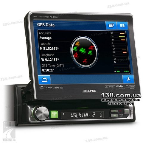Alpine IVA-D511R — DVD/USB автомагнитола