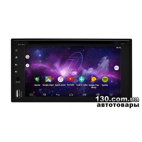 DVD/USB автомагнітола Gazer CM6006-100D на Android з WiFi, GPS навігацією та Bluetooth