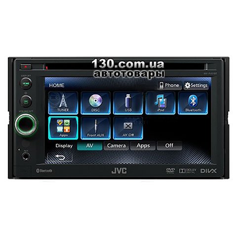 DVD/USB автомагнітола JVC KW-AV61BTEE з Bluetooth