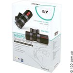 Автомобильный видеорегистратор Siv M9 с двумя камерами, GPS логгером и акселерометром + Подарок