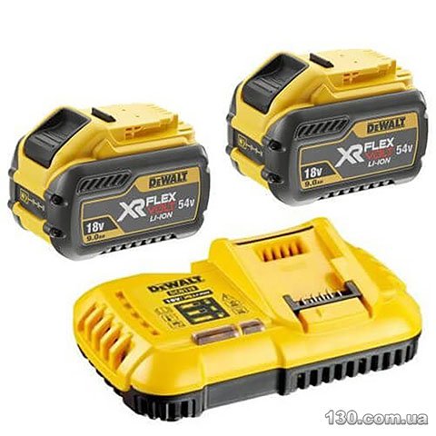 Set of battery and charger DeWalt DCB118X2