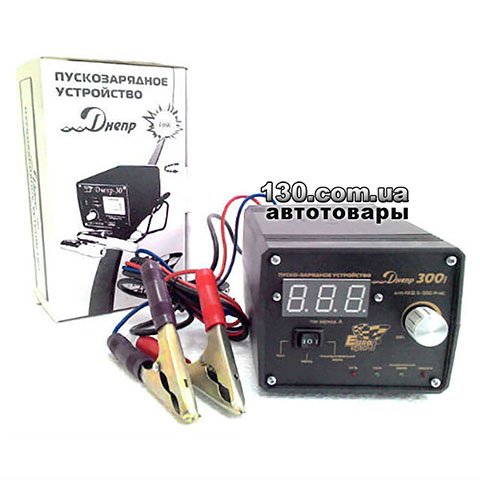 Дніпро 300-I — пуско-заряджувальний пристрій 12 В, 30 А, старт 80 А