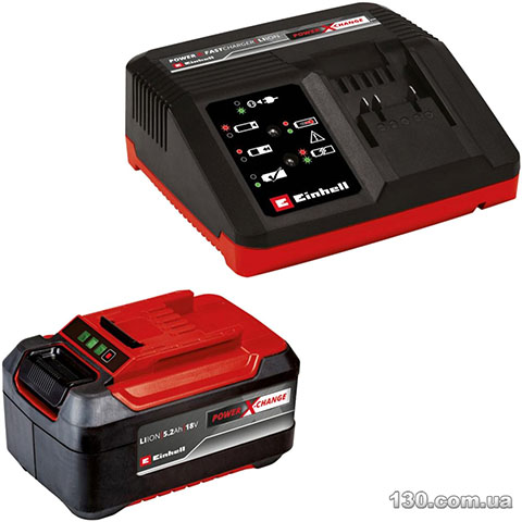 Einhell PXC Starter Kit — аккумулятор и зарядное устройство