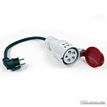 Зарядное устройство для электромобиля Eveus M40 Pro Type2 с Wi-Fi, Schuko/CEE, 7 - 40 А, 9.2 кВт, 1 фазный, 5 м