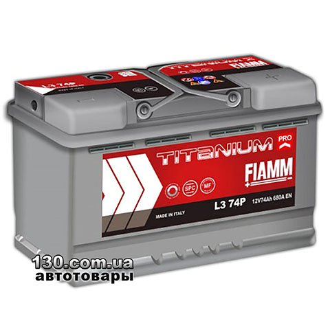 FIAMM Titanium Pro L3 74P — car battery