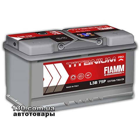 Car battery FIAMM Titanium Pro L3B 75P