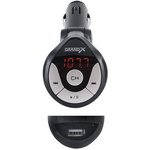 FM-модулятор Grand-X CUFM03BGRX black с пультом ДУ цвет черный