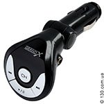 FM-модулятор Grand-X CUFM03BGRX black с пультом ДУ цвет черный