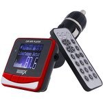 FM-модулятор Grand-X CUFM23GRX red с пультом ДУ цвет красный + Подарок