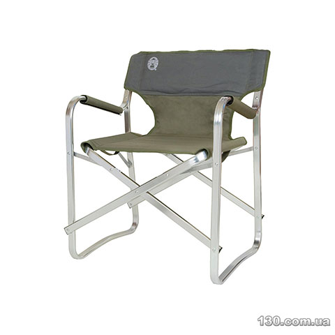 Coleman Deck Chair — folding chair green