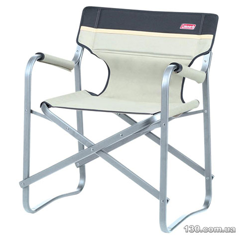 Coleman Deck Chair — folding chair khaki