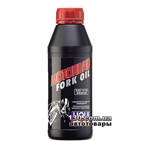 Fork oil Liqui Moly Motorbike (motorrad) Fork Oil 10w Medium 0,5 l