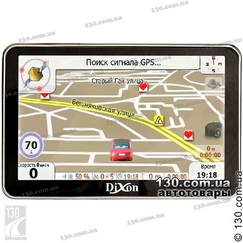 Dixon i504BTHD — GPS навигатор с Bluetooth