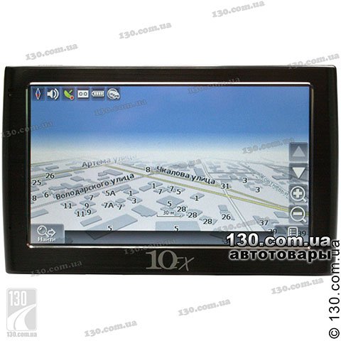 Tenex 51S Slim — GPS навигатор (лицензия Навител Украина) с Bluetooth