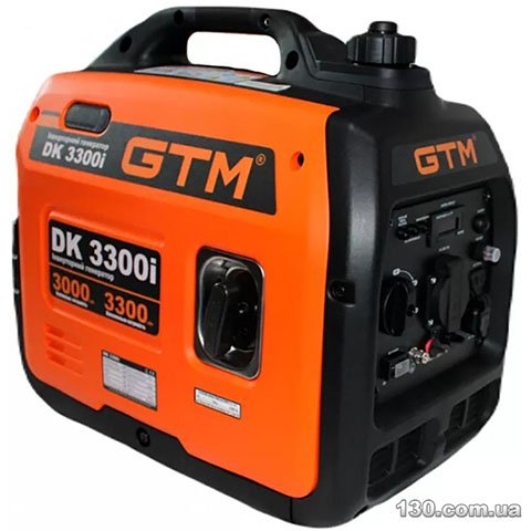 Инверторный генератор на бензине GTM DK3300i