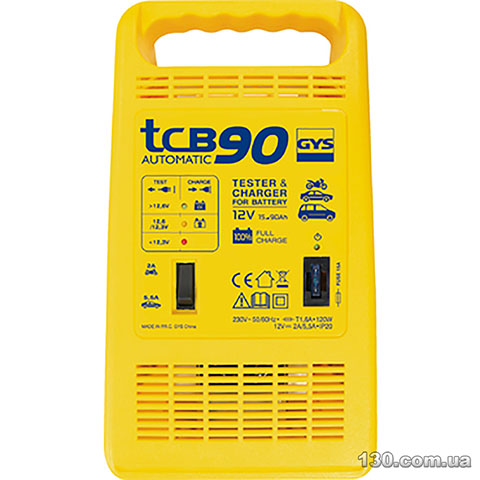 GYS TCB 90 Automatic — автоматическое зарядное устройство