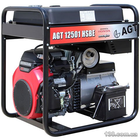 Генератор бензиновый AGT 12501 HSBE R45 (PFAGT12501H45/E)