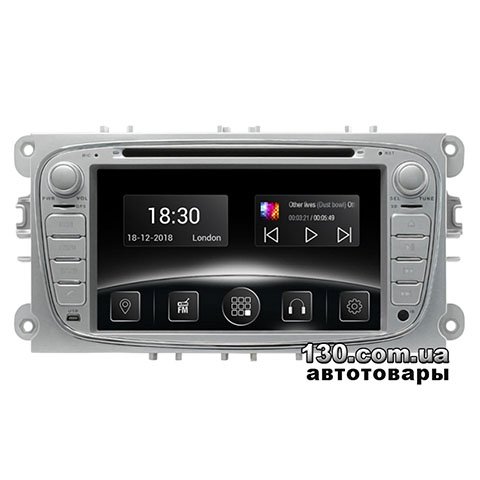Штатна магнітола Gazer CM5007-BA7 на Android з WiFi, GPS навігацією і Bluetooth для Ford