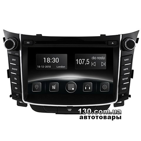 Штатная магнитола Gazer CM5007-GD на Android с WiFi, GPS навигацией и Bluetooth для Hyundai